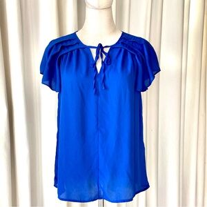 NWT Max Studio | Cobalt Blue Top | XS